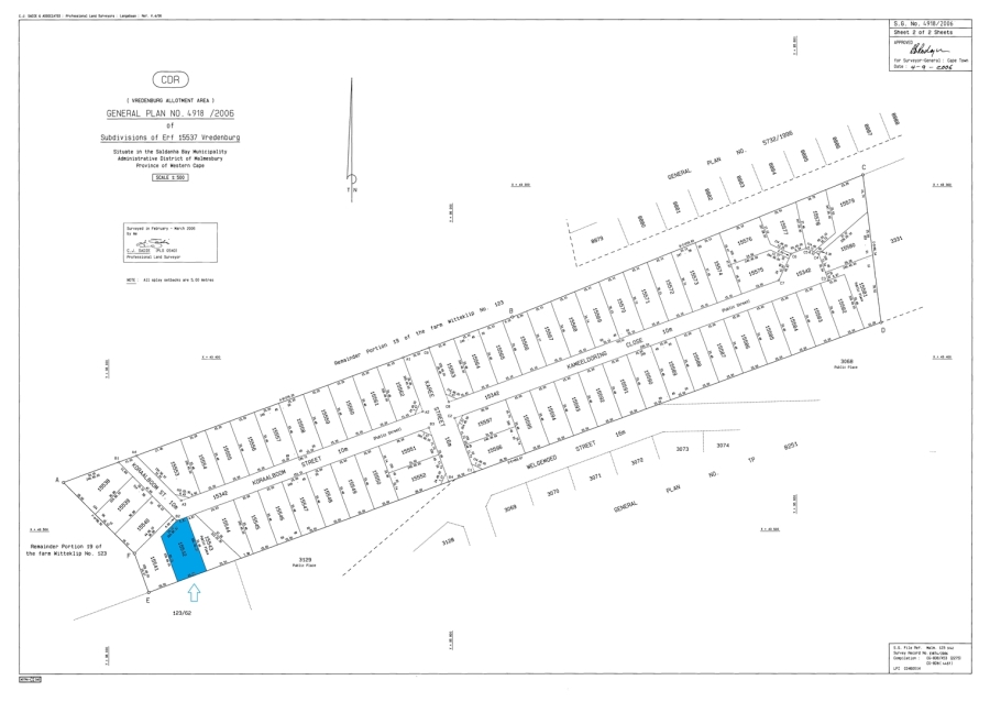 0 Bedroom Property for Sale in Vredenburg Western Cape